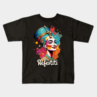 Nefertiti's Hilarious Highness Kids T-Shirt